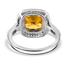 Gelber und weißer Zirkonia-Ring - 9,62 ct. image number 3