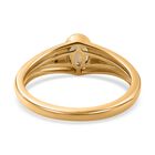 AA natürlicher goldener Tansanit und Zirkon-Ring - 0,49 ct. image number 5