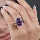 Afrikanischer Amethyst und Zirkon-Cocktail-Ring - 13,53 ct. image number 2