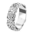 Royal Bali Kollektion - Silber Bandring image number 4