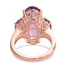 Bold Rose de France Amethyst Ring image number 5