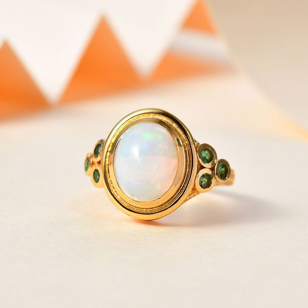 AA Natürlicher, äthiopischer Welo Opal Ring, ca. 2,46 ct image number 1