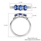 AA Blauer Ceylon-Saphir und Diamant Ring, ca. 1.43 ct image number 6