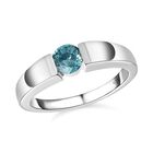 Kambodschanischer blauer Zirkon-Ring - 0,73 ct. image number 3