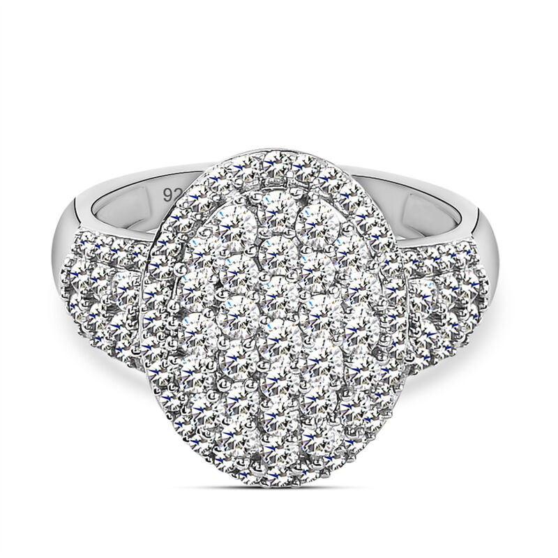Moissanit Ring - 1,17 ct. image number 0