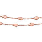 Barrel Bead Kette in rosévergoldetem Silber image number 1