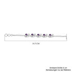 Afrikanisches Amethyst-Armband, 16,5 cm - 2,19 ct. image number 4