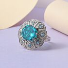 GP Italian Garden Kollektion - Capri blauer Quarz, Schweizer Blautopas und blauer Saphir-Ring - 7,47 ct. image number 1