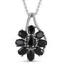 Schwarzes Spinell-Schmuckset - 34,73 ct. image number 6