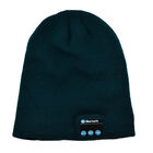 Beanie Mütze mit Bluetooth Kopfhörer, blau image number 0