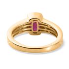 Afrikanischer Rubin und Zirkon-Ring - 1,45 ct. image number 5