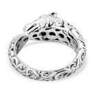 Royal Bali Kollektion- Jaguar Ring in 925 Silber image number 4