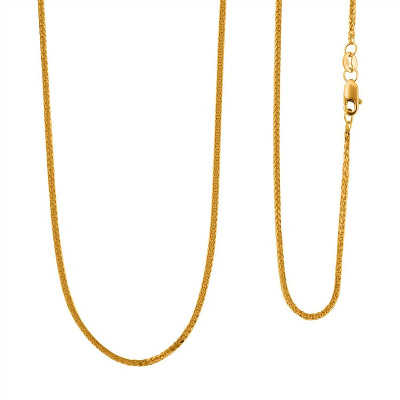 Spigakette in 916 Gelbgold, 50cm image number 0