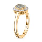 AAA Alexandrit und Diamant Ring in 585 Gold - 1,01 ct. image number 6