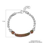 Unakite Armband, 18 cm - 25 ct. image number 5