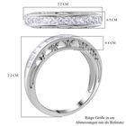 LUSTRO STELLA 2er-Set- Zirkonia Ring - 5,75 ct. image number 4