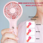 Mini-Handventilator mit Nebelspray, Rosa image number 11