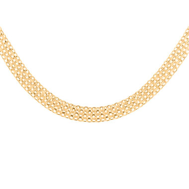 Bismark 43cm Kette in 750 Gelbgold