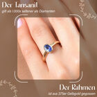 AA Tansanit Ring - 0,90 ct. image number 2