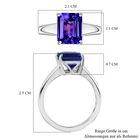 RHAPSODY AAAA Tansanit Ring in 950 Platin - 3,82 ct. image number 4