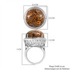 Natürlicher Skript Stein-Ring - 20,55 ct. image number 6