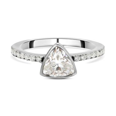 Moissanit-Ring - 1,39 ct.