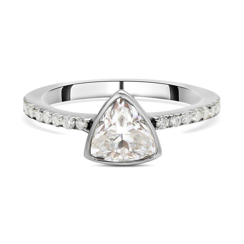 Moissanit-Ring - 1,39 ct. image number 0