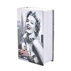 Kleiner Safe mit Schlüsselschloss in Wörterbuch-Form, Marilyn Monroe image number 1