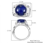 Lapislazuli Ring Messing (Größe 17.00) ca. 6,78 ct image number 6