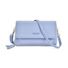 Crossbody-Tasche mit RFID-Schutz, Blau image number 0