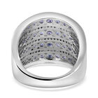 AA Tansanit und Zirkon Ring - 3,06 ct. image number 3