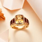 AA Citrin und Mosambik Granat Ring- 5,42 ct. image number 1