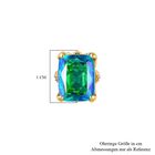 Pfau Triplett Quarz Ohrringe - 4,55 ct. image number 4