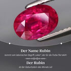 Afrikanischer Rubin und Diamant-Ring - 3,61 ct. image number 3