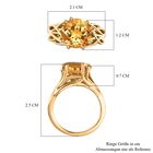 Citrin Ring - 3,53 ct. image number 6