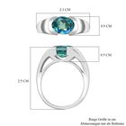 Pfau Triplett Quarz Ring, 925 Silber rhodiniert - 2,01 ct. image number 13