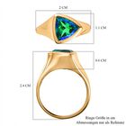 Pfau Triplett Quarz Ring - 1,89 ct. image number 6