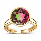 Wassermelonen Quarz Triplett Ring - 4,23 ct. image number 3