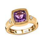 AA Mashamba Amethyst und Zirkon Ring - 2,12 ct. image number 3