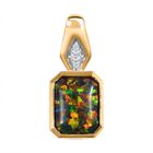 Labor schwarzes Opal und Zirkon-Schmuckset - 2,15 ct. image number 7