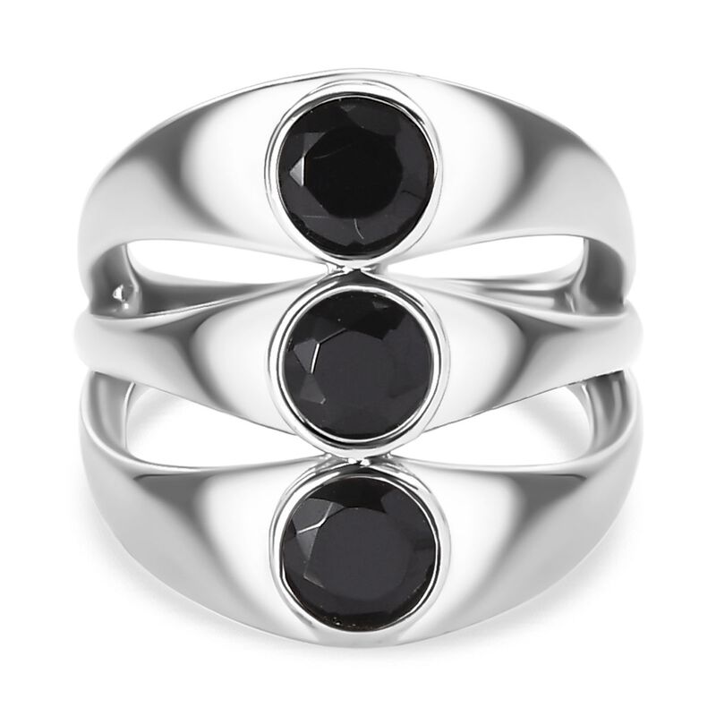 Schwarzer Spinell-Ring -1,73 ct. image number 0