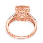 LUXORO AAA Morganit und Diamant Ring in 585 Roségold - 6,65 ct. image number 8