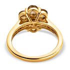 AA natürlicher, goldener Tansanit-Ring - 1,91 ct. image number 5