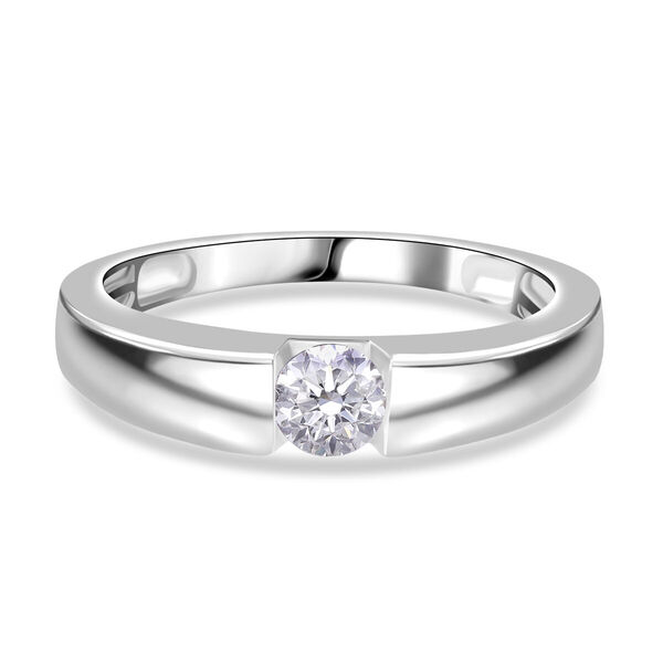 IGI zertifizierter VS Diamant Ring in 950 Platin - 0,50 ct. image number 0