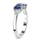 AA Blauer Ceylon-Saphir und Diamant Ring, ca. 1.43 ct image number 4