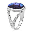 Royal Bali Kollektion - Abalone Muschel Ring, 925 Silber, ca. 0,01 ct. image number 3