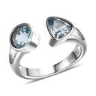 Himmelblauer Topas-Ring - 1,97 ct. image number 3