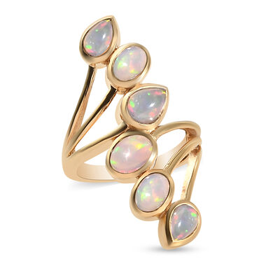 Natürlicher, äthiopischer Opal-Ring - 2,28 ct.