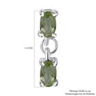 Peridot Ohrringe 925 Silber ca. 0,94 ct. image number 4