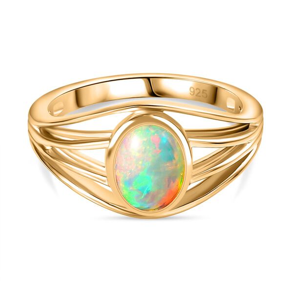 Natürlicher, äthiopischer Welo Opal-Ring, 0,77 ct. image number 0